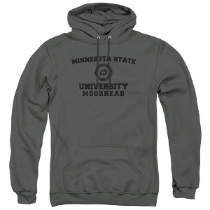 Minnesota State University Moorhead Official Circle Logo Adult Pull-Over Hoodie - 1 of 4