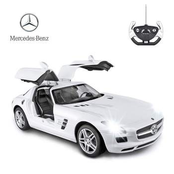 Link 1:14 RC Mercedes Benz SLS Remote Control Car With Gull Wing Doors And Lights - White