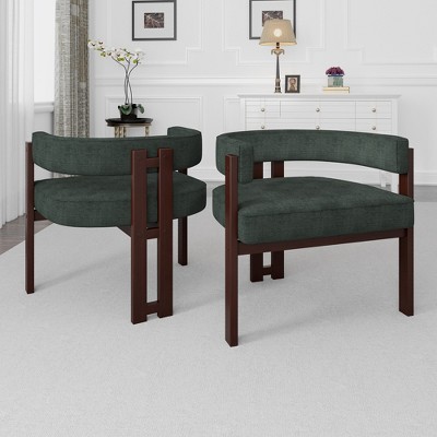 Vatros Modern Accent Chair Teddy Upholstered Armchair