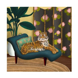 Christine Rotolo 'Animals of Leisure 4' Canvas Art - 1 of 4