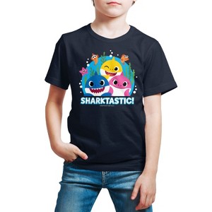 Boys' - Baby Shark - Sharktastic Short Sleeve Graphic T-Shirt - 1 of 4