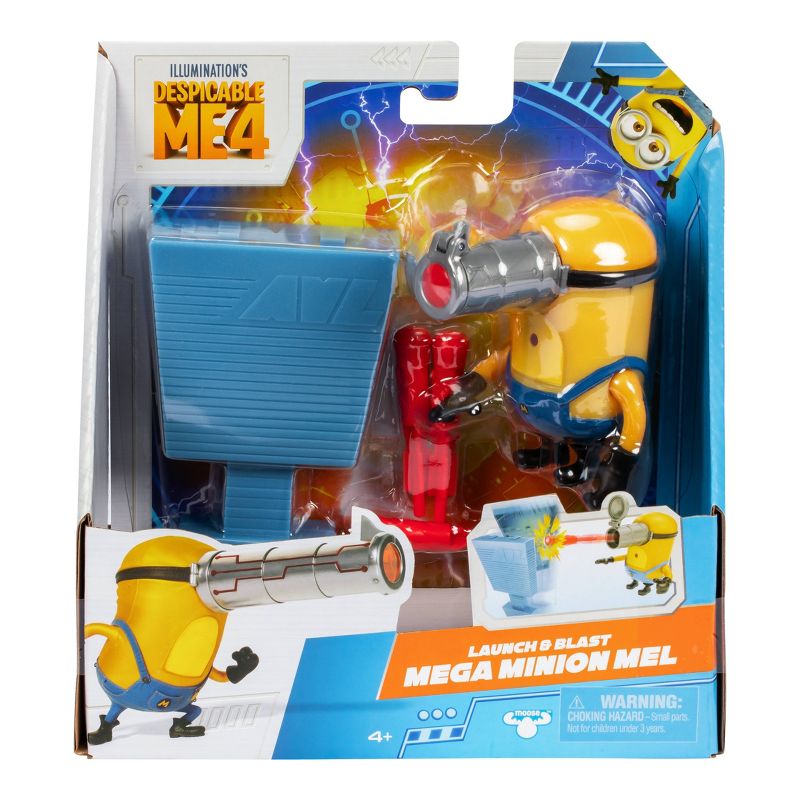 Despicable Me 4 Mel Mega Minion Launch and Blast Figure, 2 of 10