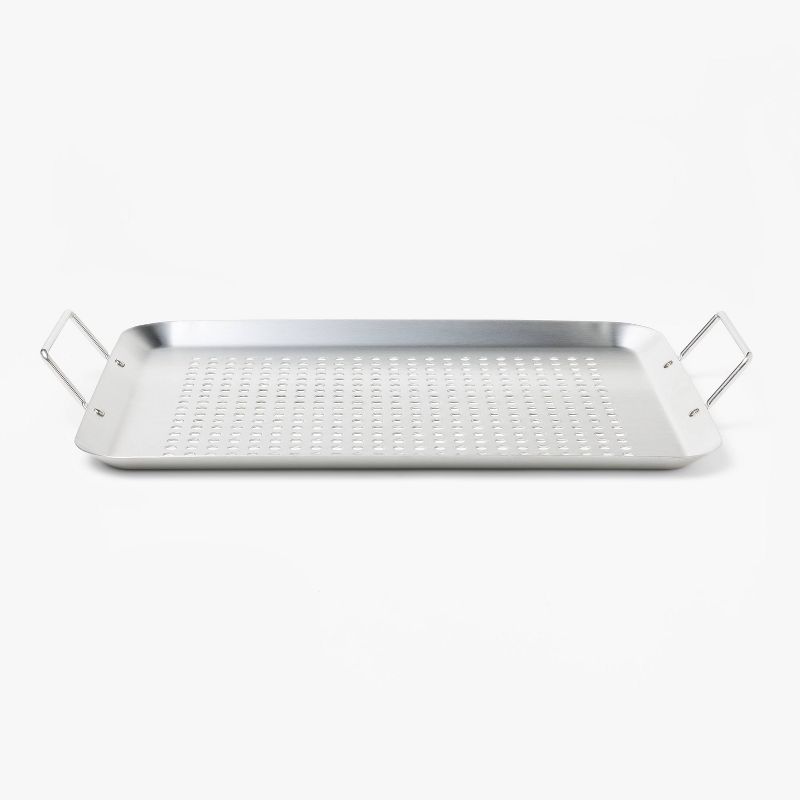 Stainless Steel Grill Basket Silver - Figmint&#8482;, 1 of 7