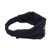Unique Bargains Women's Rose Wide Headband 1 Pc - 3 of 4