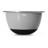 Oxo 3pc Insulated Stainless Steel Mixing Bowl Set - Gray : Target