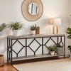 Hommoo 71 Inch Extra Long Console Table - 3 of 4