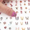 Wrapables 288 Dog Water Slide Nail Art Nail Decals Dog Water Transfer Nail Decals (13 sheets) - 4 of 4
