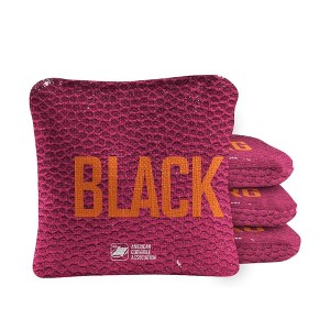 Skip's Garage | Gameday Blacksburg Synergy Pro Maroon Cornhole Bags (Set of 4) - 1 of 4