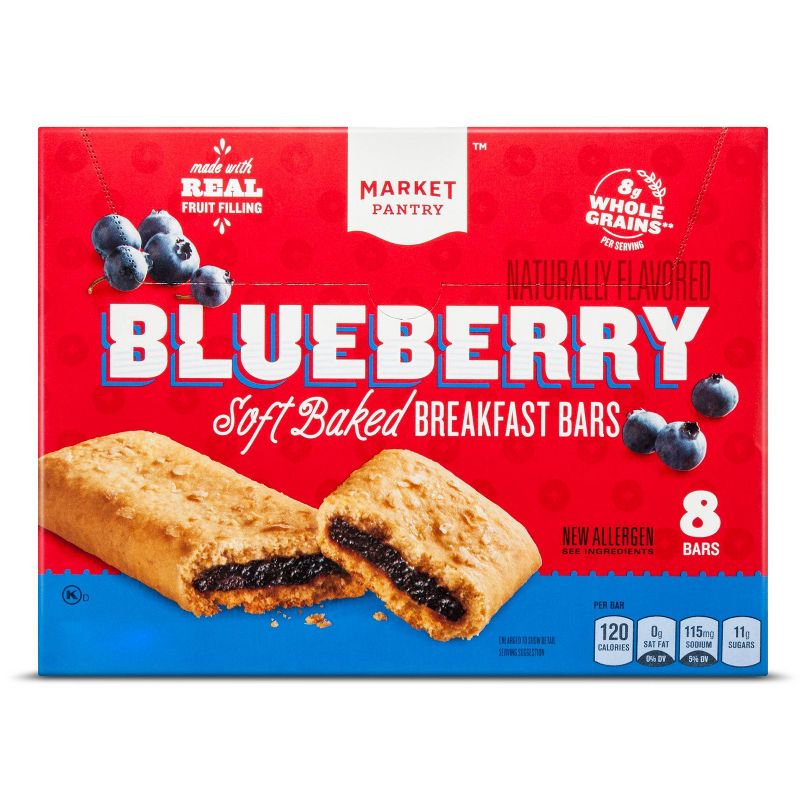 Blueberry Cereal Bars 8ct - Market Pantry&#8482;, 1 of 4