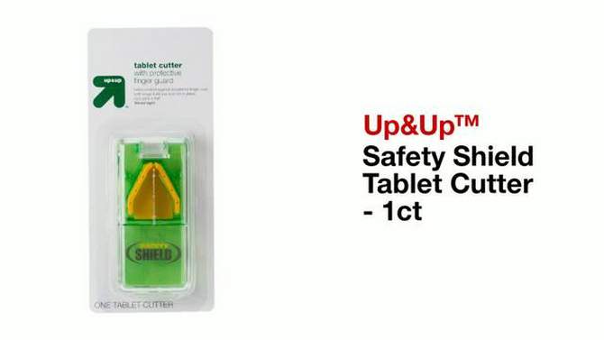 Safety Shield Tablet Cutter - 1ct - up &#38; up&#8482;, 2 of 9, play video