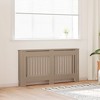 vidaXL Radiator Cover 2 pcs Engineered Wood - 2 of 4