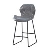 Set of 2, Leather Dining Chair with High-Density Sponge, PU Chair Kitchen Stools for Dining room,homes, kitchens - image 2 of 4