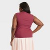 Women's Ribbed Muscle Tank Top - A New Day™ - 2 of 3