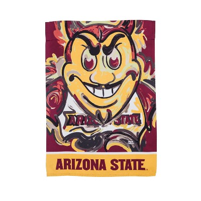 Evergreen Arizona State University Garden Flag 12 x 18 Inches Indoor Outdoor Decor