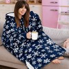 PAVILIA Faux Shearling Wearable Blanket Hoodie, Cozy Oversized Hooded Sweatshirt Adults, Warm Fleece Big Pocket - 4 of 4