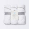 Changing Pad Liner White with Gray Edge - Cloud Island™ 3pk - image 4 of 4