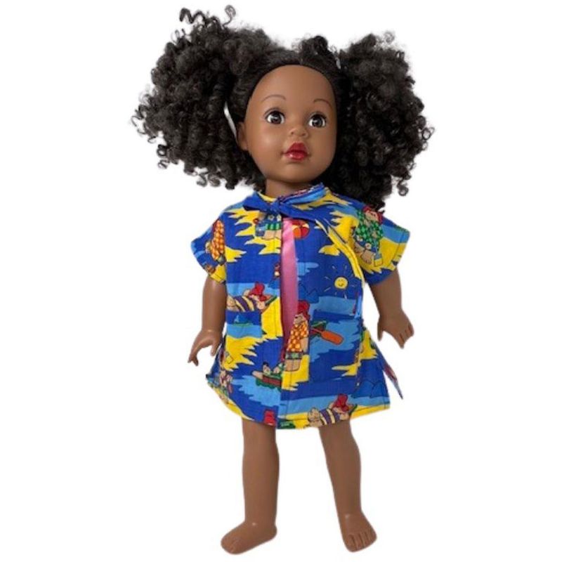 Doll Clothes Superstore Bathing Suit With Cover Up Fits Our Generation American Girl My Life Dolls, 2 of 5