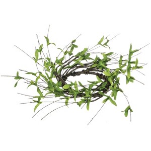 Sullivans Artificial Leaf Foliage Accent Wreath - 1 of 2