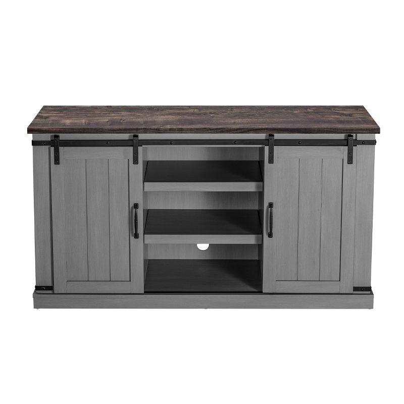 Sliding Doors TV Stand for TVs up to 60&#34; - Home Essentials, 1 of 16