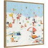 Amanti Art Summer Confetti III by Emma Scarvey Canvas Wall Art Print Framed 22 x 22-in. - 2 of 4
