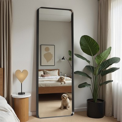 Spassway 38"H x 26"W Rectangle Decorative Aluminum Alloy Mirror Art Designs for Living Room Bedroom Entryway Office Home Black/Gold/Sliver Available