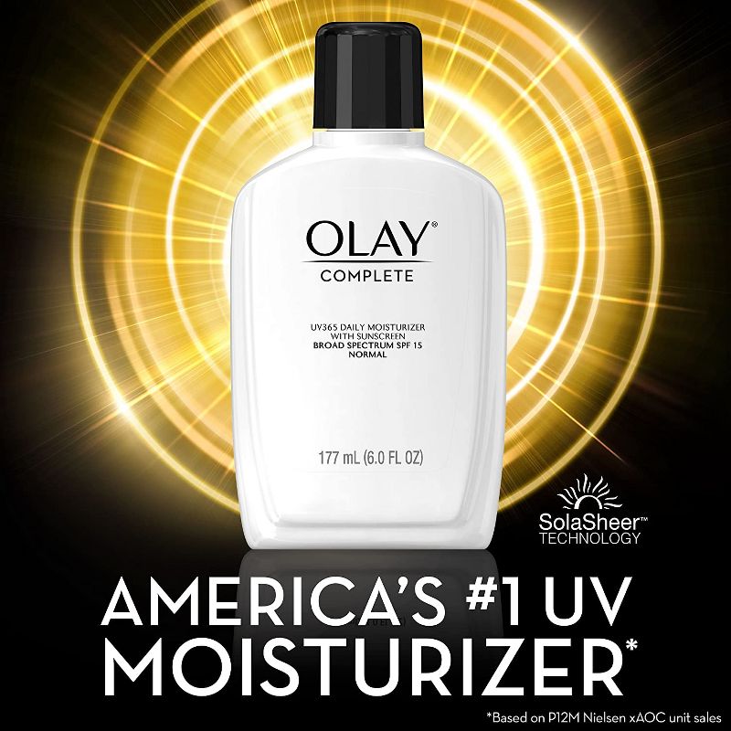 Olay Complete Lotion Moisturizer with Sunscreen - SPF 15 - 6 fl oz, 4 of 8