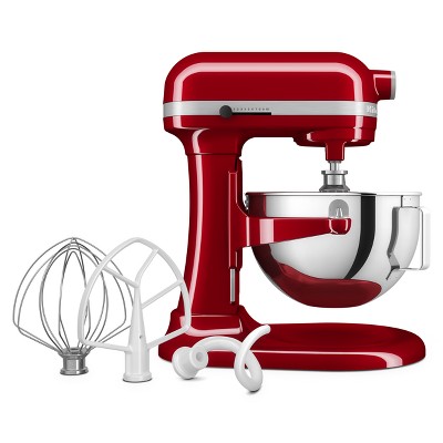 KitchenAid KSM96 Ultra Power Plus Tilt-Head Stand Mixer, Red, 4.5 qt