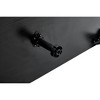 Gulches CABINET WOOD MDF BOARDS, 9 Drawers Dresser, BLACK COLOUR - 3 of 4