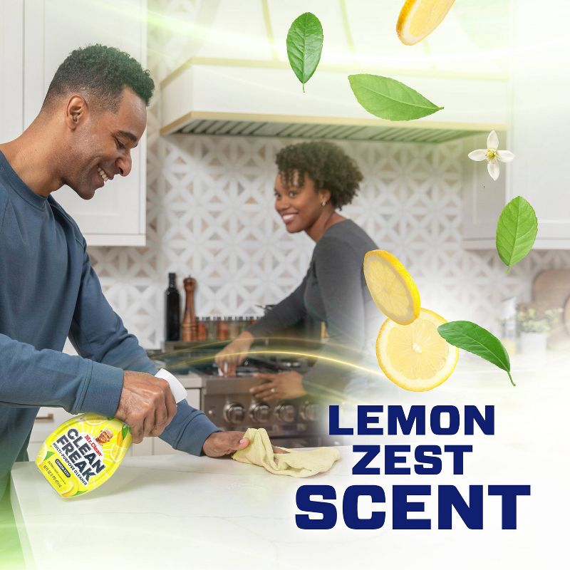 Mr. Clean Clean Freak Multi-Purpose Cleaner Refill - Lemon Zest - 16 fl oz, 4 of 16