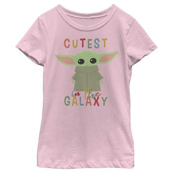Girl's Star Wars The Mandalorian The Child Cutest in the Galaxy T-Shirt