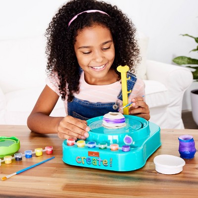 Faber-Castell Kids Pottery Studio with Sculpting Tools and Paints