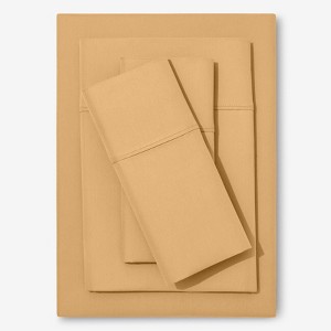 BrylaneHome Solid Damask 6 Piece Sheet Set - 1 of 3