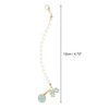 Unique Bargains Pearl Chain Bow Water Cup Pendant 1 Pc - 2 of 4