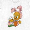 Women's Looney Tunes Easter Bunny Tweety T-Shirt - 2 of 4