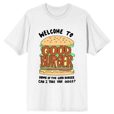 Good Burger Welcome To Good Burger Men's White T-shirt : Target