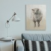 Stupell Industries Fluffy Sheep Beige Grey Canvas Art - 3 of 4