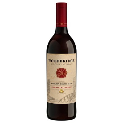 Woodbridge by Robert Mondavi Bourbon Barrel-Aged Cabernet Sauvignon Red Wine - 750ml Bottle