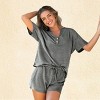 Women's Cozy Ribbed Knit Loungewear Set - Cupshe - 3 of 4