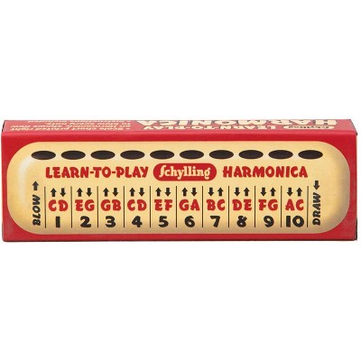 Schylling Learn to Play Harmonica Assorted One Per Purchase
