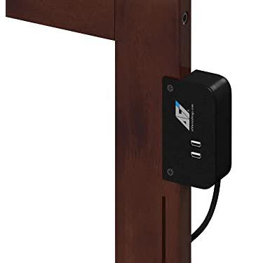 Metro Full Walnut Wood Panel Headboard