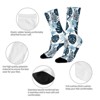 Palm And Mango Tree Women Printed Crew Socks Funny Funky Socks Soft Polyester Novelty Gifts for Artists Men - 4 of 4