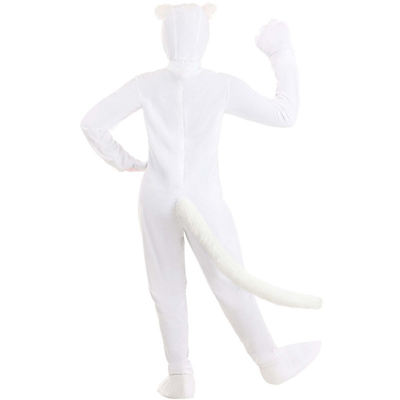 HalloweenCostumes.com White Cat Adult Costume, 2 of 5