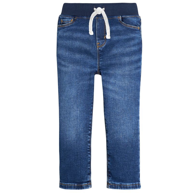 Gerber Toddler Neutral Denim Skinny Jeans, 1 of 10