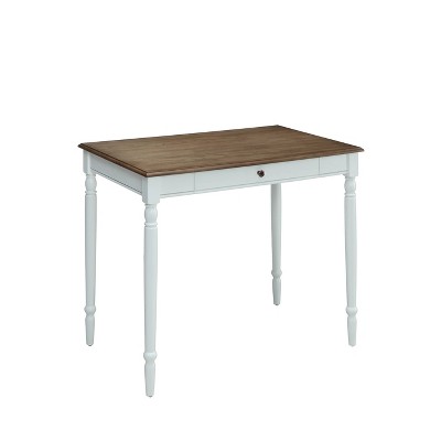 French Country Desk Driftwood/White - Breighton Home