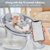 BabyBond Baby Swings for Infants with 10 Preset Lullabies, 5 Point Harness Belt, 5 Speeds and Remote Control - 4 of 4