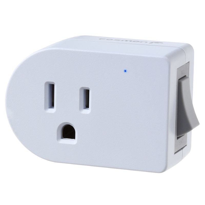 Fosmon [ETL Listed] Outlet Adapter Surge Protector 245J, Portable Power Adapter Plug with Power Switch Circuit Breaker and Indicator