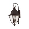 Livex Lighting Amwell 4 - Light Wall Light in  Bronze - 3 of 4