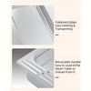 2/4/6 Inch Deeo Full-Size Hotel Pans. Commercial-grade stainless steel with anti-jam design for buffets, catering, and restaurant use - 3 of 4