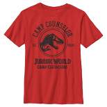 Boy's Jurassic World: Camp Cretaceous Camp Counselor Logo T-Shirt