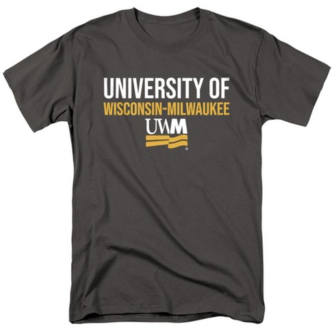 Campus Lab University Of Wisconsin-milwaukee Official Stacked Adult T ...